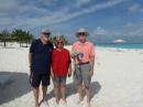 Bob and me with Russ and Bailey on Treasure Cay